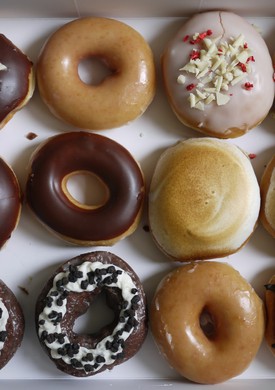 Have free Dunkin' Donuts for a year