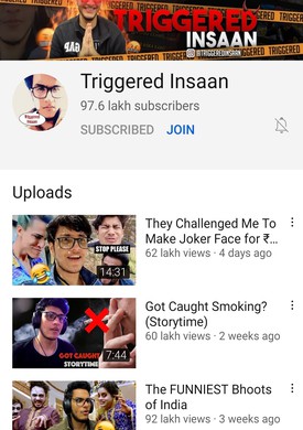 Triggered insaan