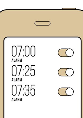 Multiple alarms