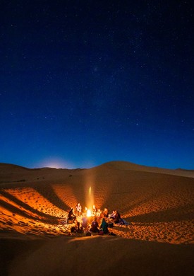 Live in the Sahara Desert